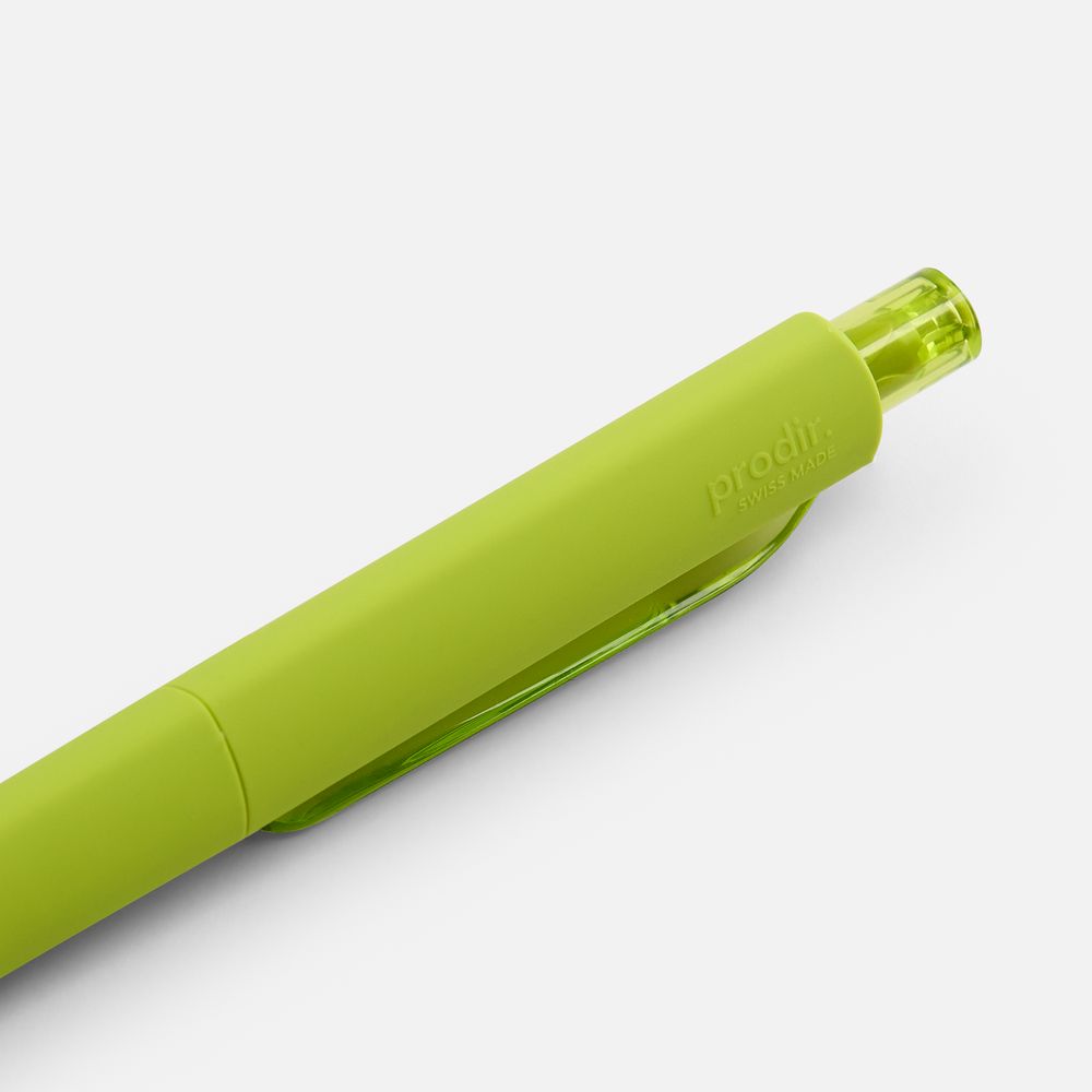 Ручка шариковая Prodir DS8 PRR-T Soft Touch, зеленая / Миниатюра WWW (1000)