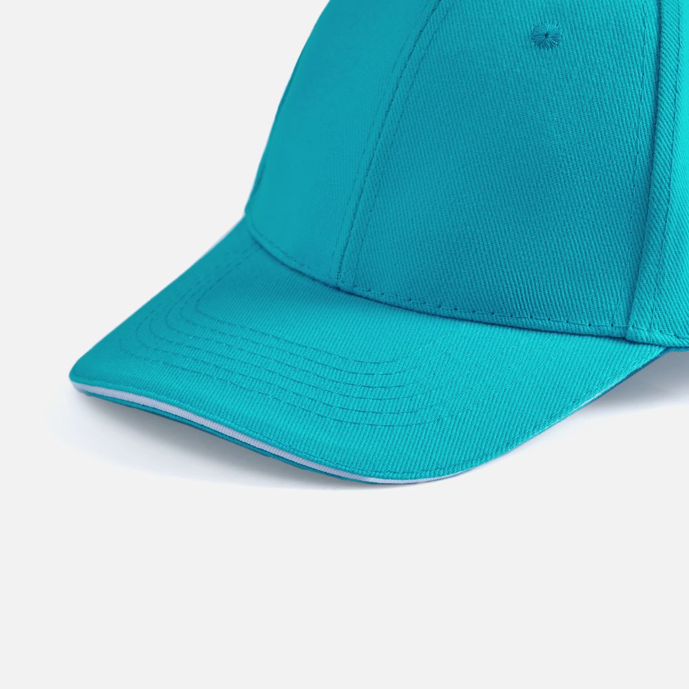 Бейсболка Buffalo, бирюзовая с белым / Миниатюра WWW (1000)