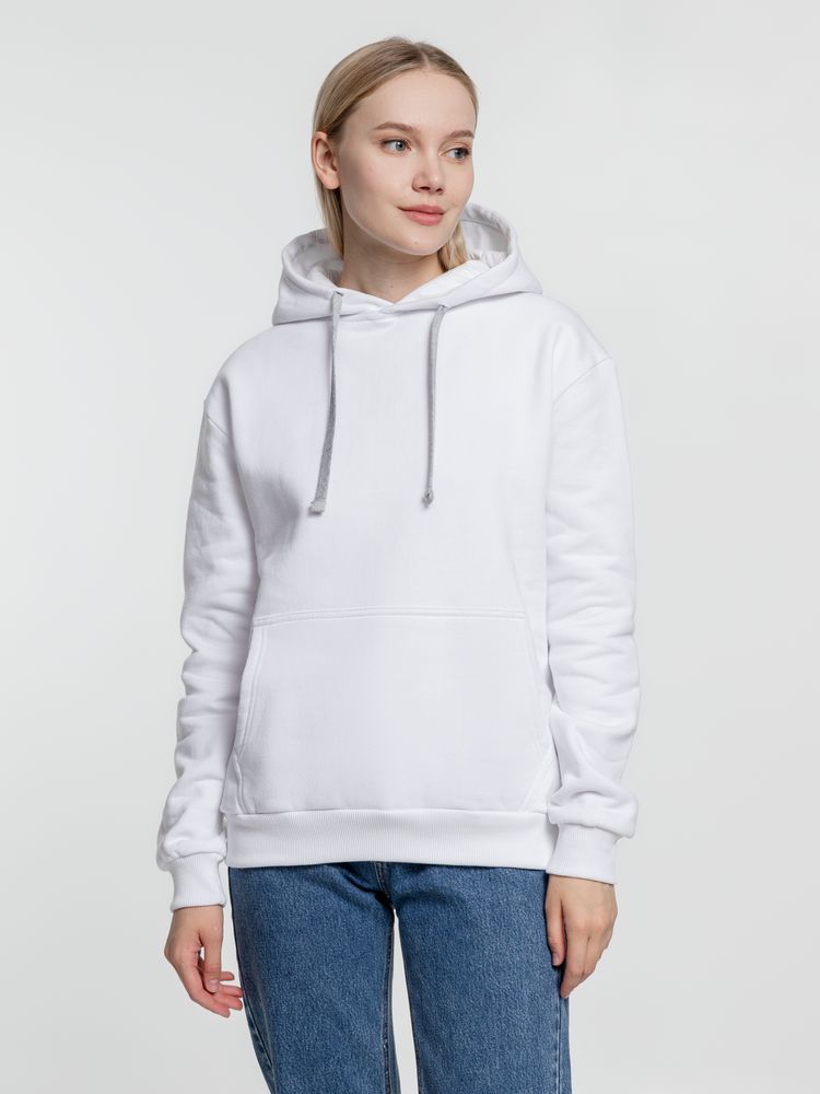 Толстовка с капюшоном Kirenga Heavy, белая (белоснежная) / Миниатюра WWW (1000)