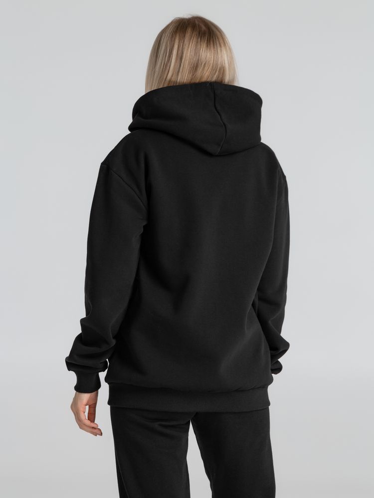 Толстовка на молнии с капюшоном Siverga 2.0 Heavy, черная / Миниатюра WWW (1000)