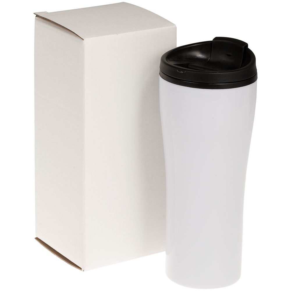 Коробка Inside для термостакана, ver. 2, белая / Миниатюра WWW (1000)