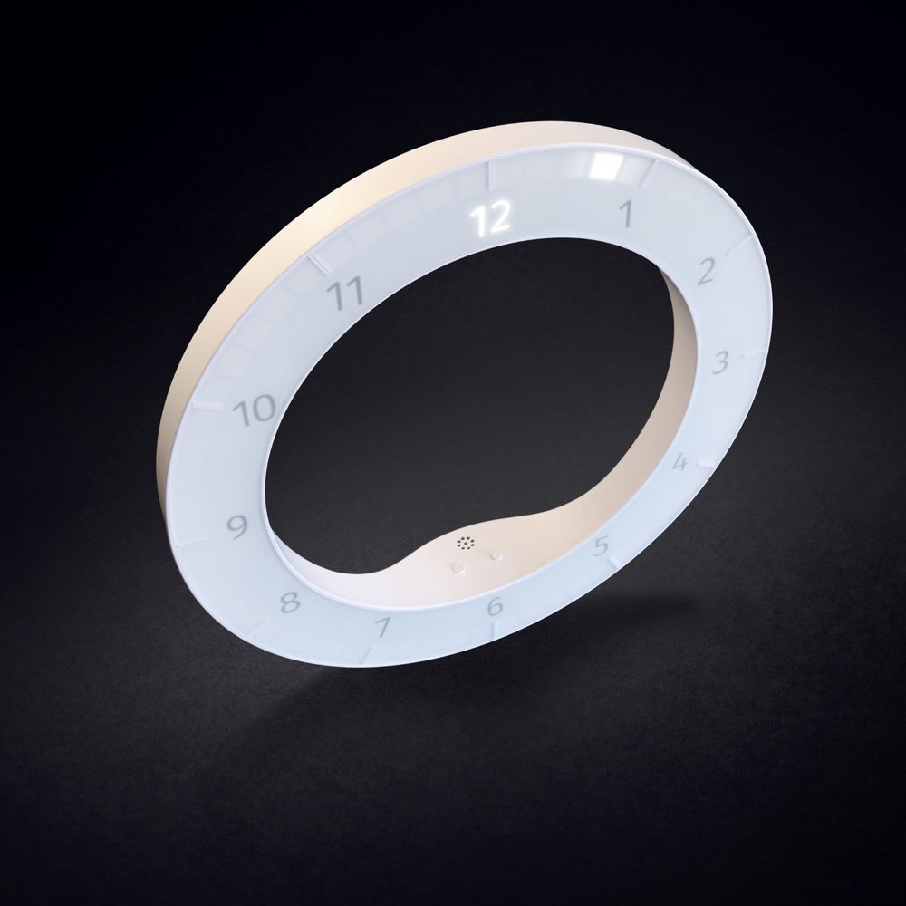 Часы настенные The Only Clock, белые / Миниатюра WWW (1000)