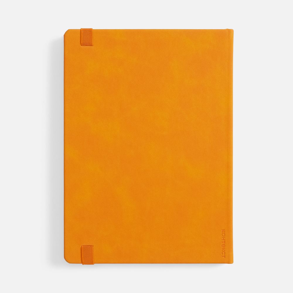 Ежедневник Urban Hard, недатированный, оранжевый / Миниатюра WWW (1000)