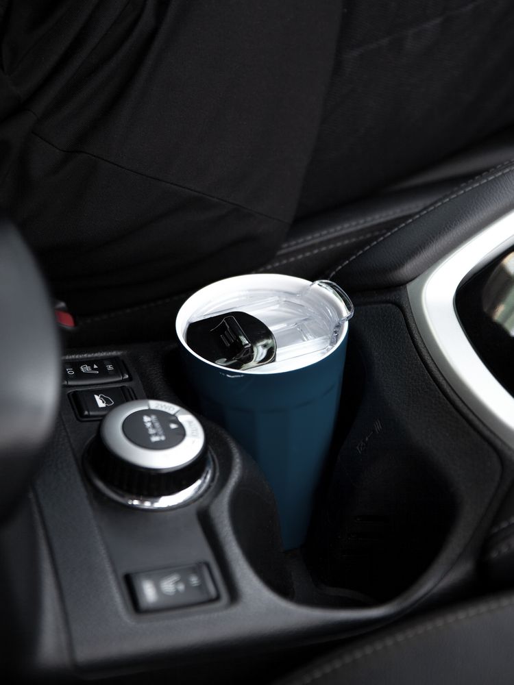 Термостакан iconyMug, темно-синий / Миниатюра WWW (1000)