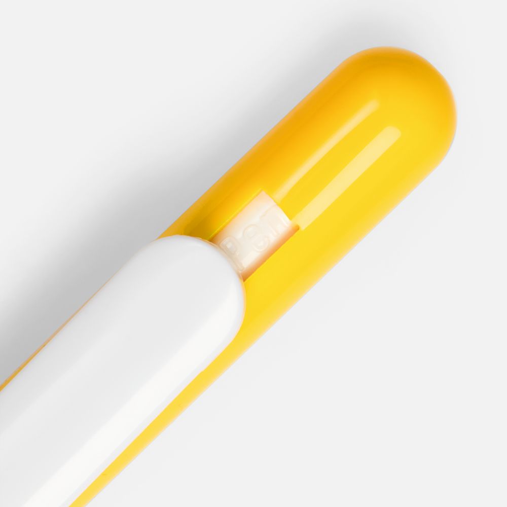 Ручка шариковая Swiper, желтая с белым / Миниатюра WWW (1000)
