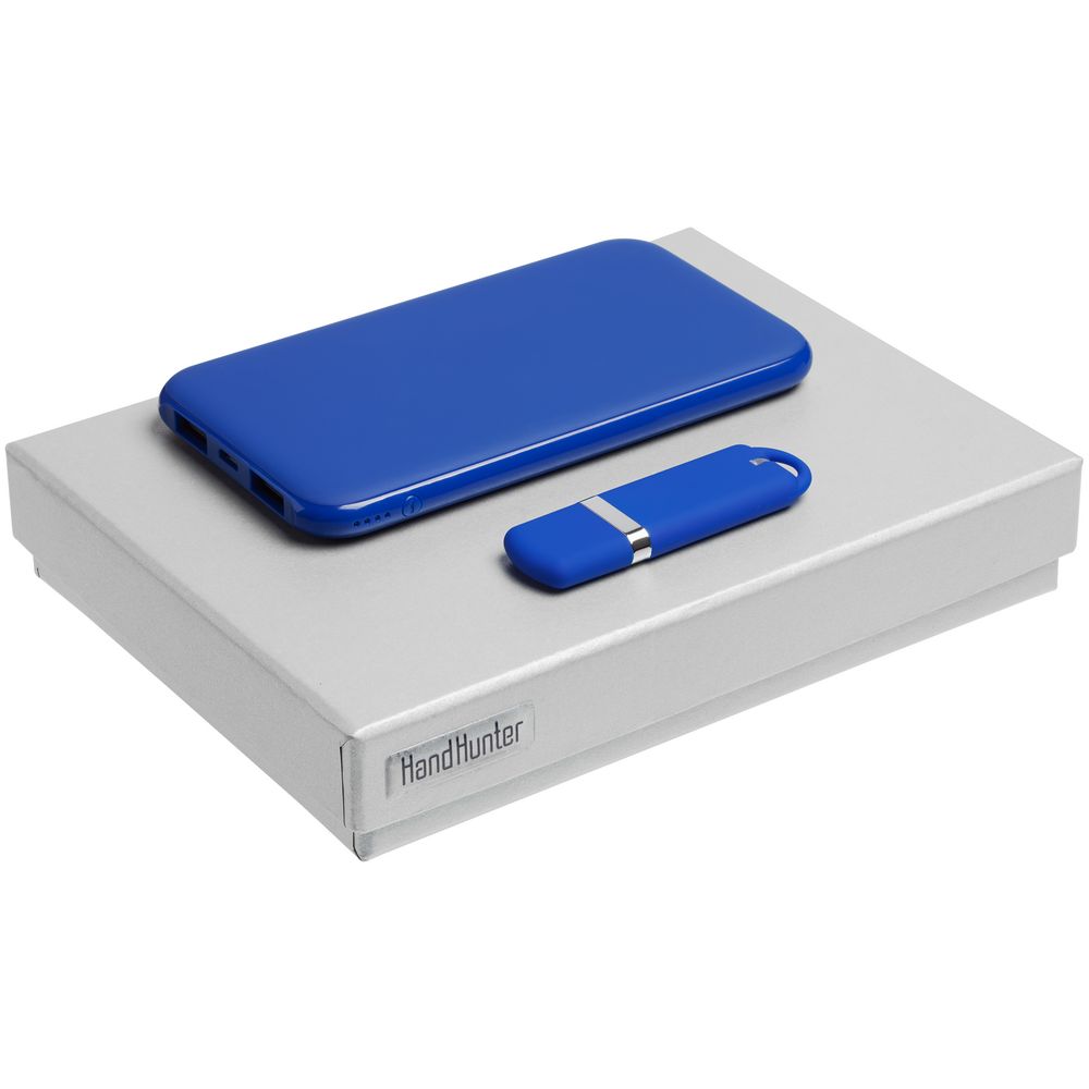 Набор Hand Hunter Put, 16 Гб, синий с серебристым / Миниатюра WWW (1000)