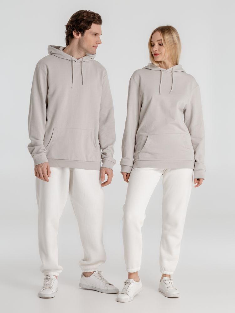 Толстовка с капюшоном унисекс Hoodie, дымчато-серая / Миниатюра WWW (1000)