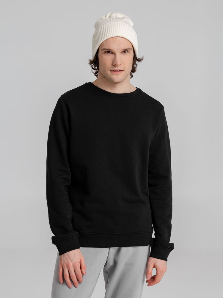 Свитшот унисекс BNC Organic, черный / Миниатюра WWW (1000)