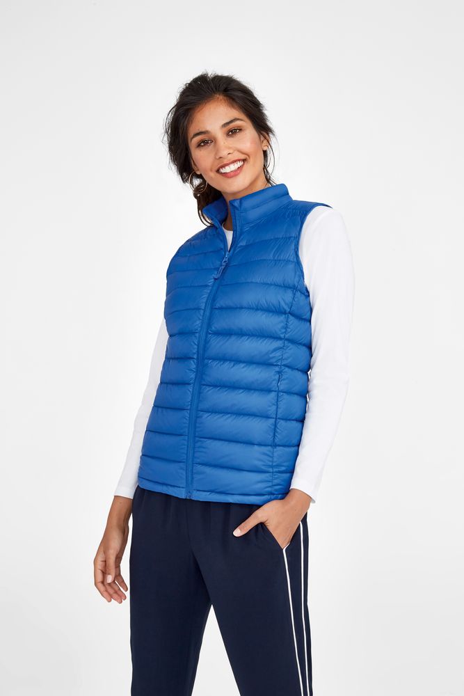 Жилет женский Wilson BW Women, темно-синий / Миниатюра WWW (1000)