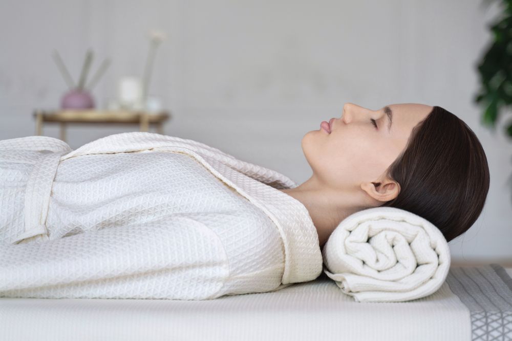 Полотенце Hamam, молочно-белое / Миниатюра WWW (1000)