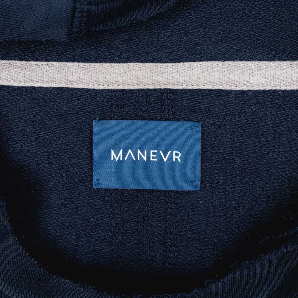 Худи унисекс Vozduh 1.0, темно-синее / Миниатюра WWW (1000)