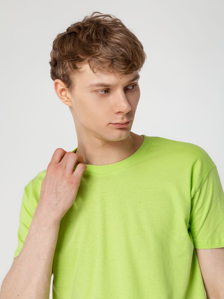 Футболка унисекс Regent 150, лайм / Миниатюра модельного (1000)