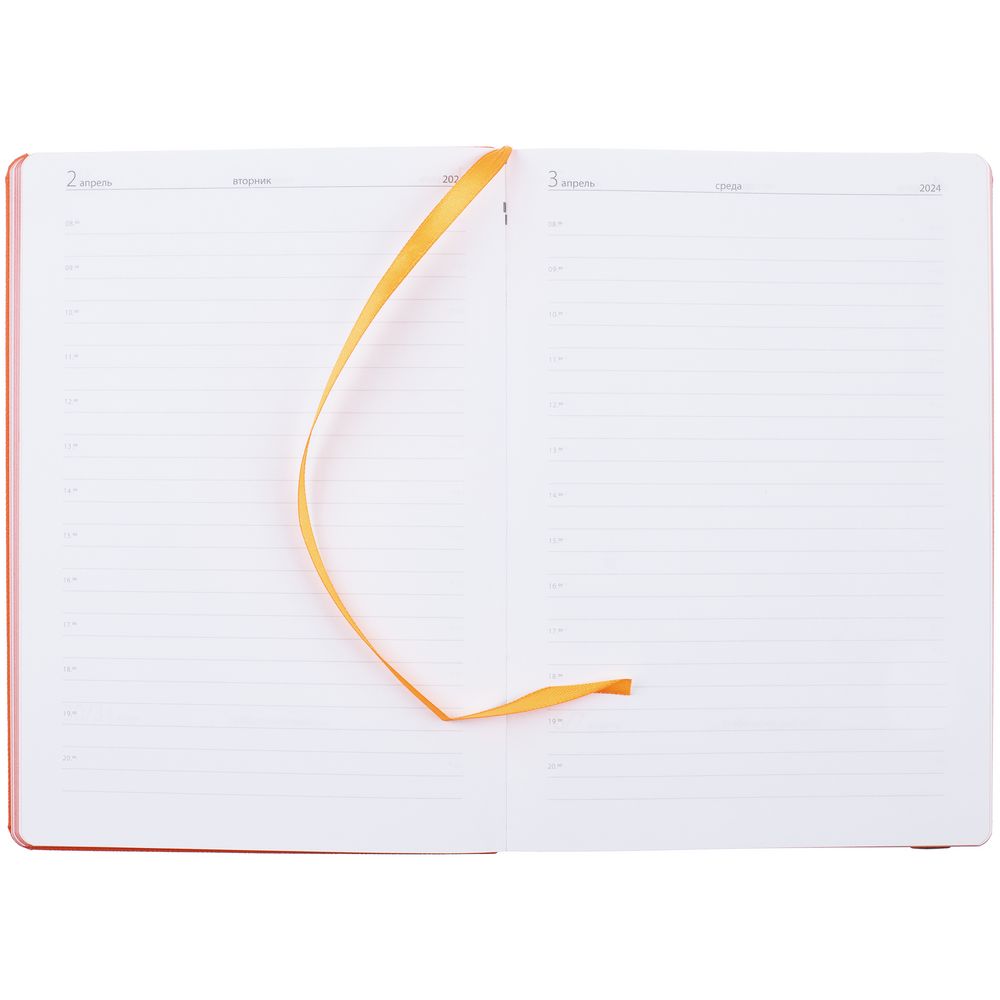 Ежедневник Must, датированный, оранжевый / Миниатюра WWW (1000)