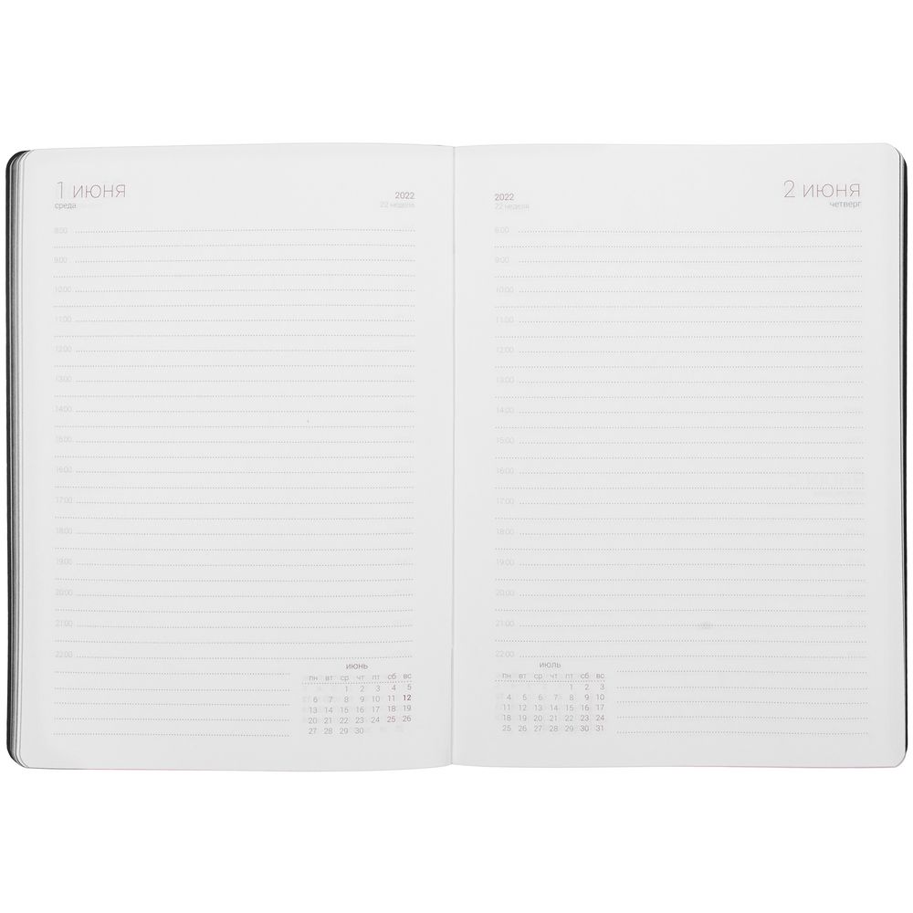 Ежедневник Flexpen Color, датированный, черный / Миниатюра WWW (1000)