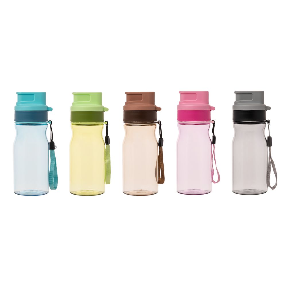 Бутылка для воды Jungle, розовая / Миниатюра WWW (1000)