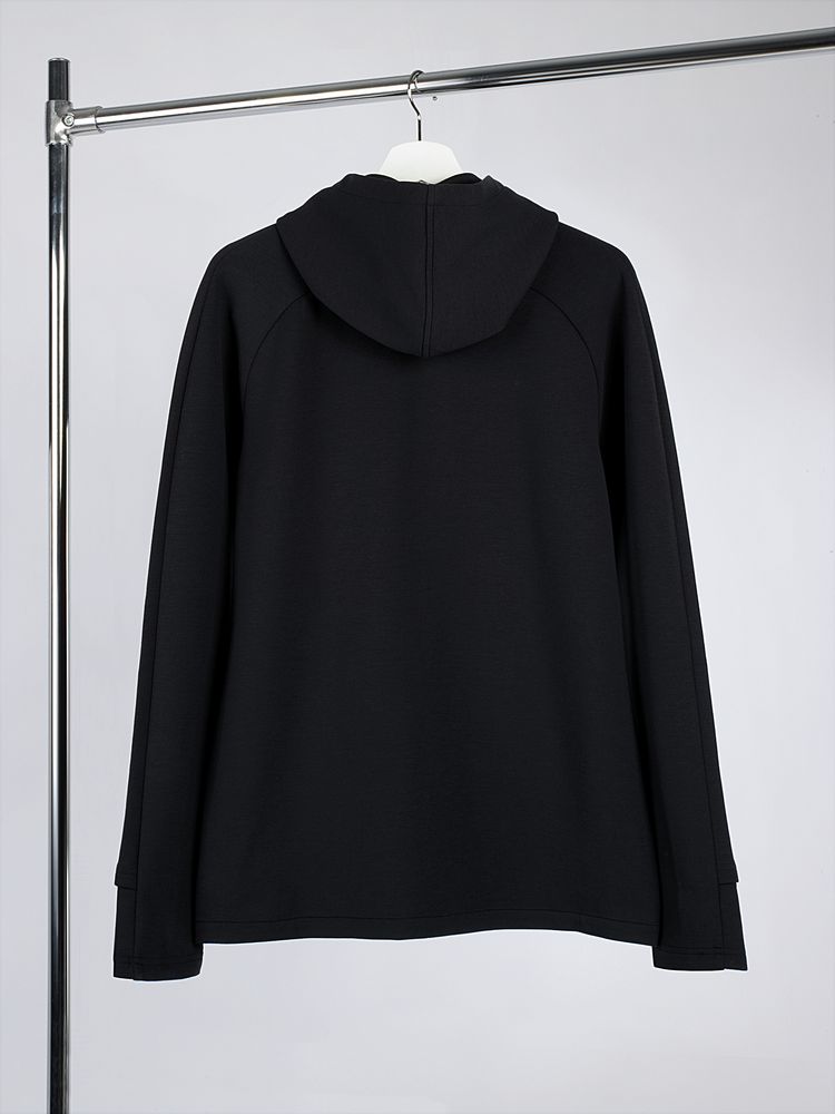 Куртка с капюшоном унисекс Begi, черная / Миниатюра WWW (1000)