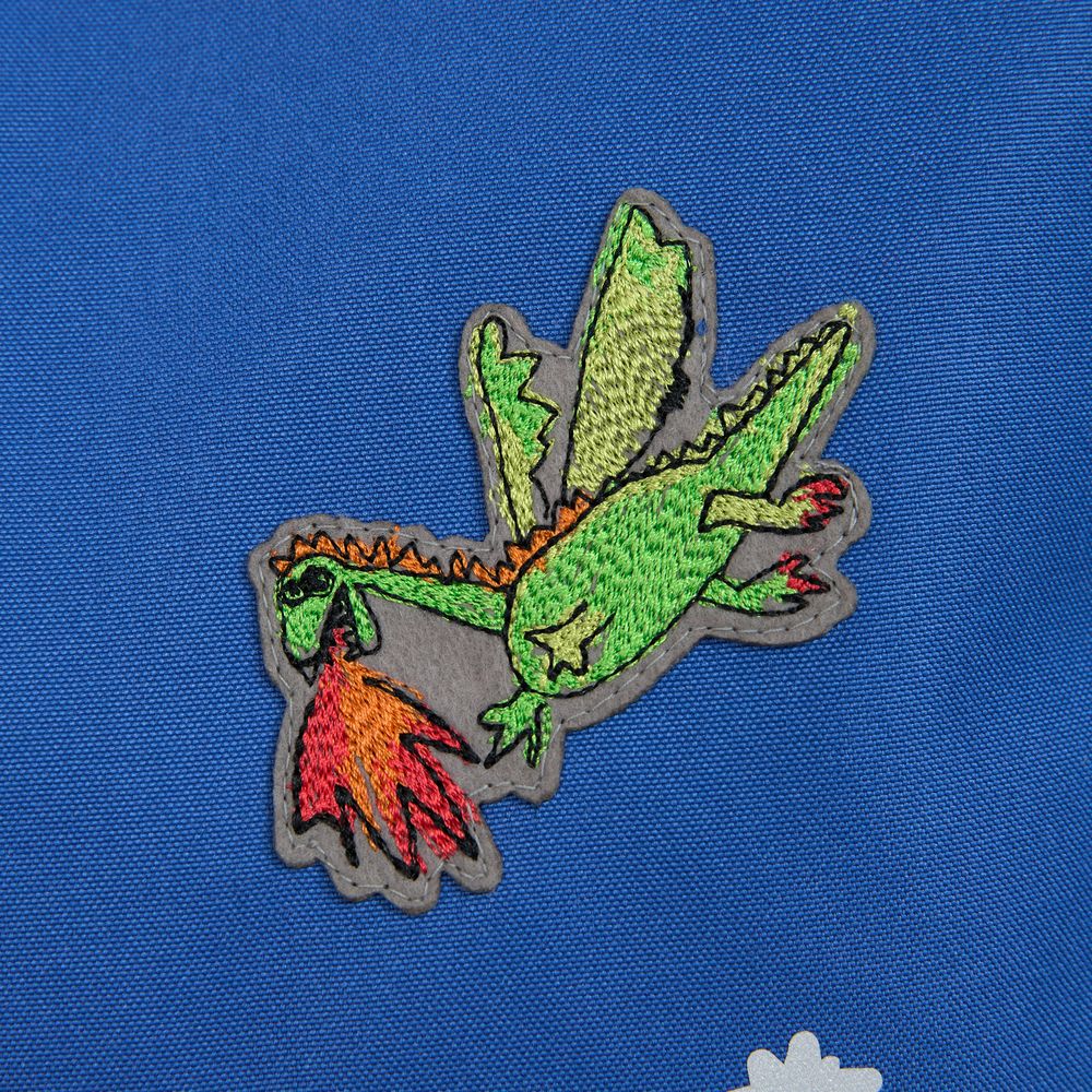 Шеврон из фетра Felt S, серый / Миниатюра нанесения (1000)