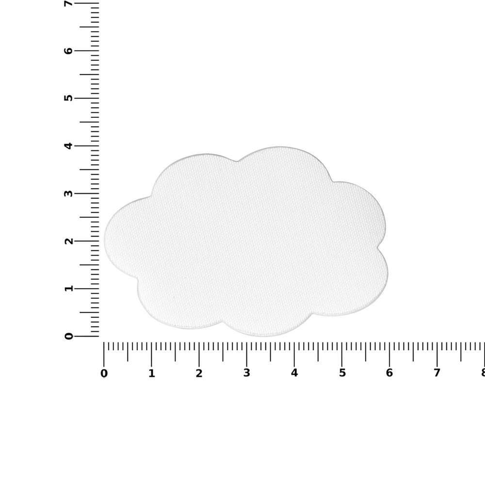 Наклейка тканевая Lunga Calum, L, белая / Миниатюра WWW (1000)
