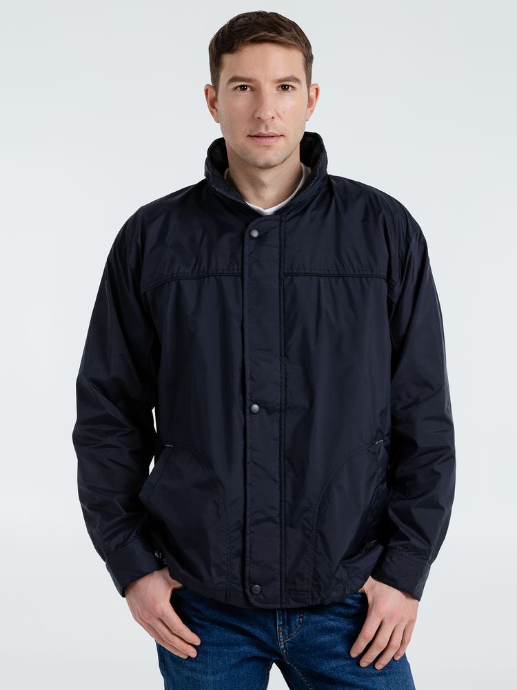 Ветровка мужская Mistral 210, темно-синяя (navy) / Миниатюра WWW (1000)