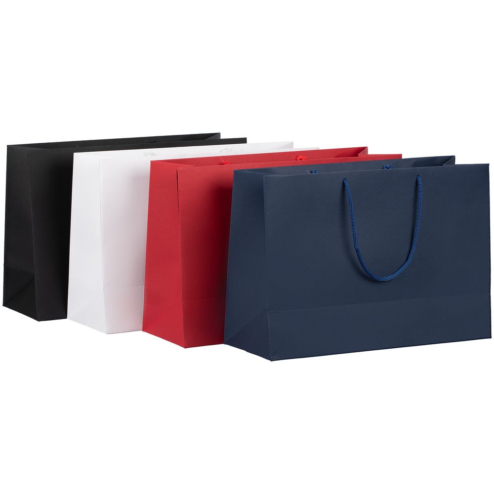 Пакет бумажный Ample Plus M, белый / Миниатюра WWW (1000)