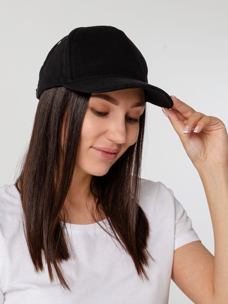 Бейсболка Standard, черная / Миниатюра WWW (1000)