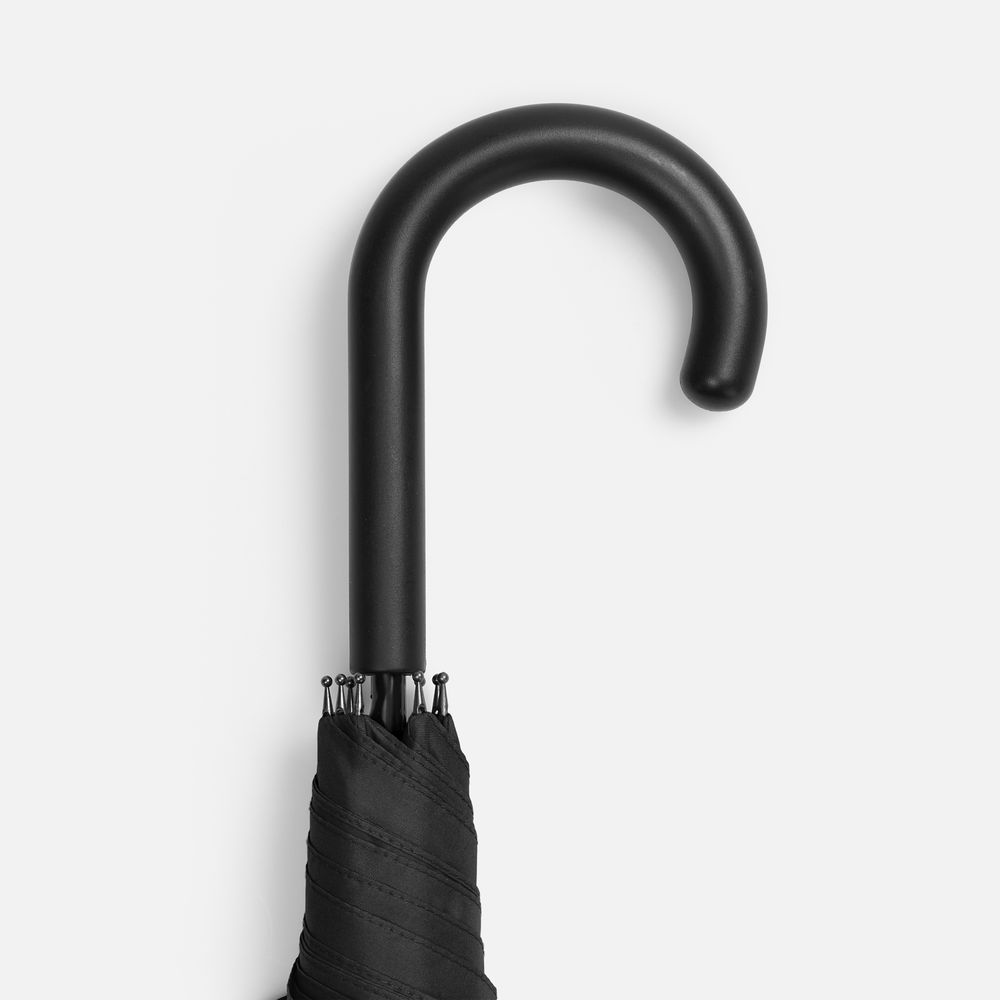 Зонт-трость Rainolla, черный / Миниатюра WWW (1000)