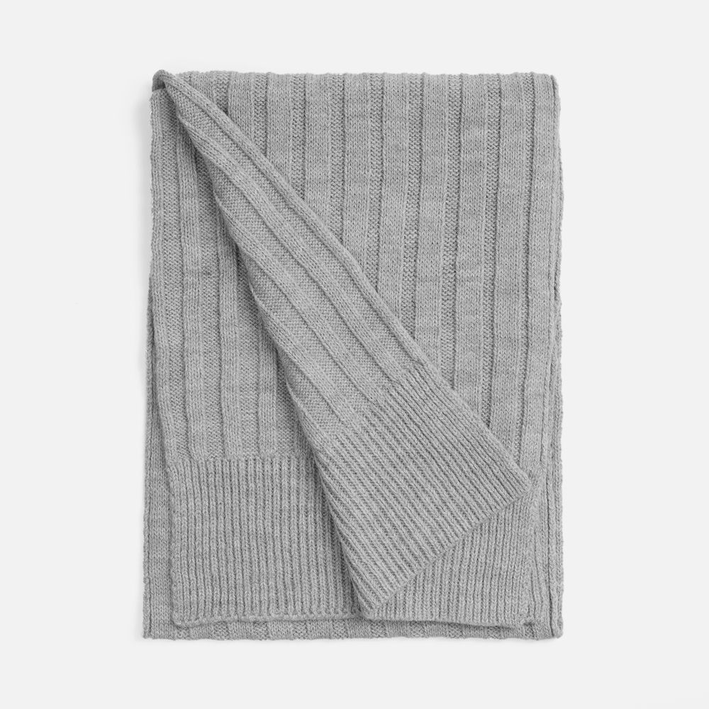 Шарф Bellish, светло-серый меланж / Миниатюра WWW (1000)