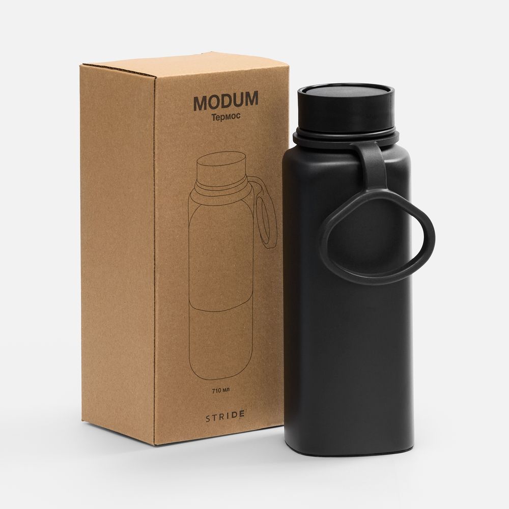 Термос Modum, черный / Миниатюра (упак) (1000)