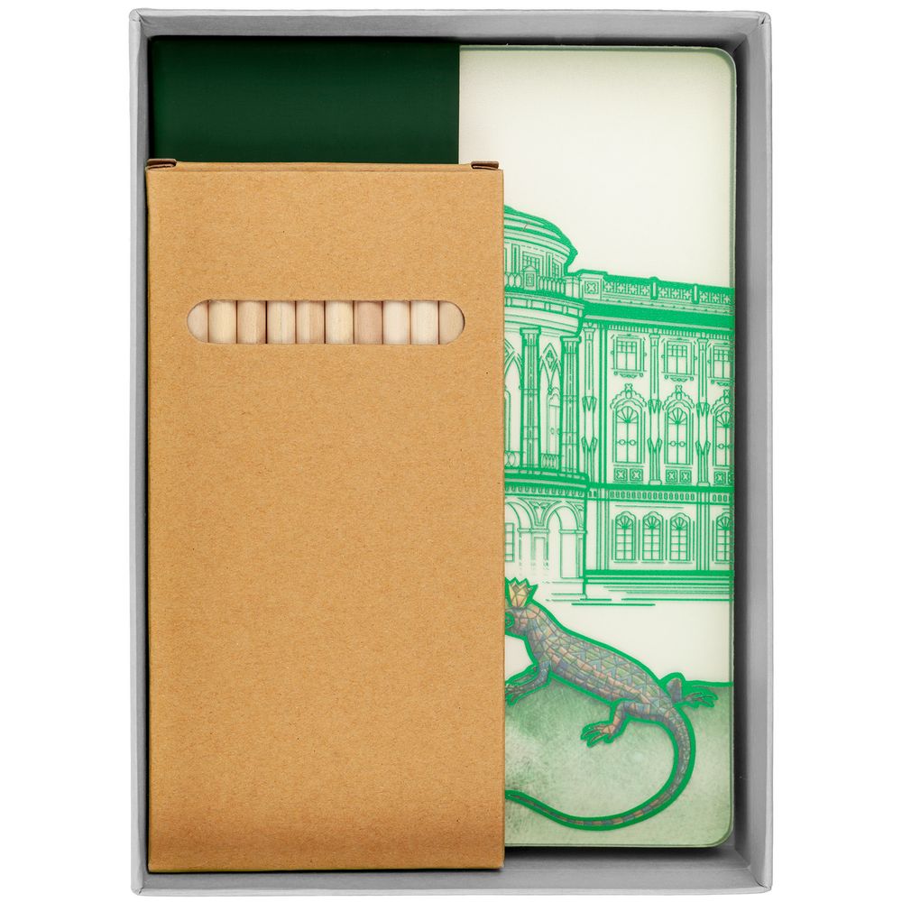 Набор «Города. Екатеринбург», зеленый / Миниатюра WWW (1000)