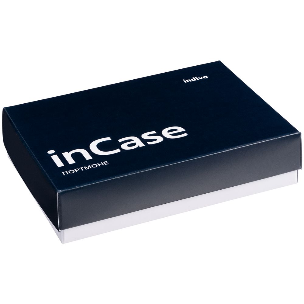 Портмоне inCase, серое с бордовым / Миниатюра WWW (1000)