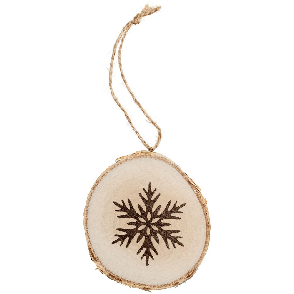 Подвеска Logger, со снежинкой / Миниатюра WWW (1000)