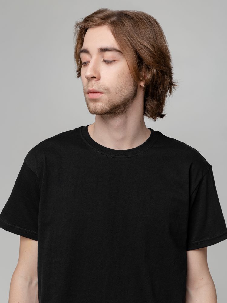 Футболка унисекс T-bolka 140, черная / Миниатюра WWW (1000)