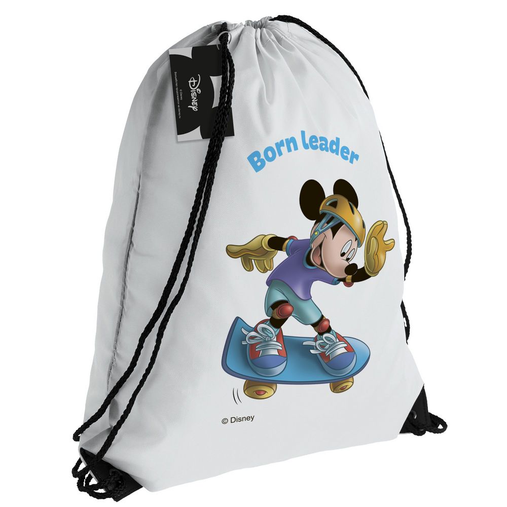 Рюкзак «Микки Маус. Born Leader», белый / Миниатюра WWW (1000)