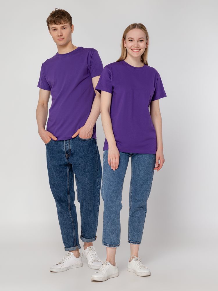 Футболка унисекс T-Bolka 160, фиолетовая / Миниатюра WWW (1000)