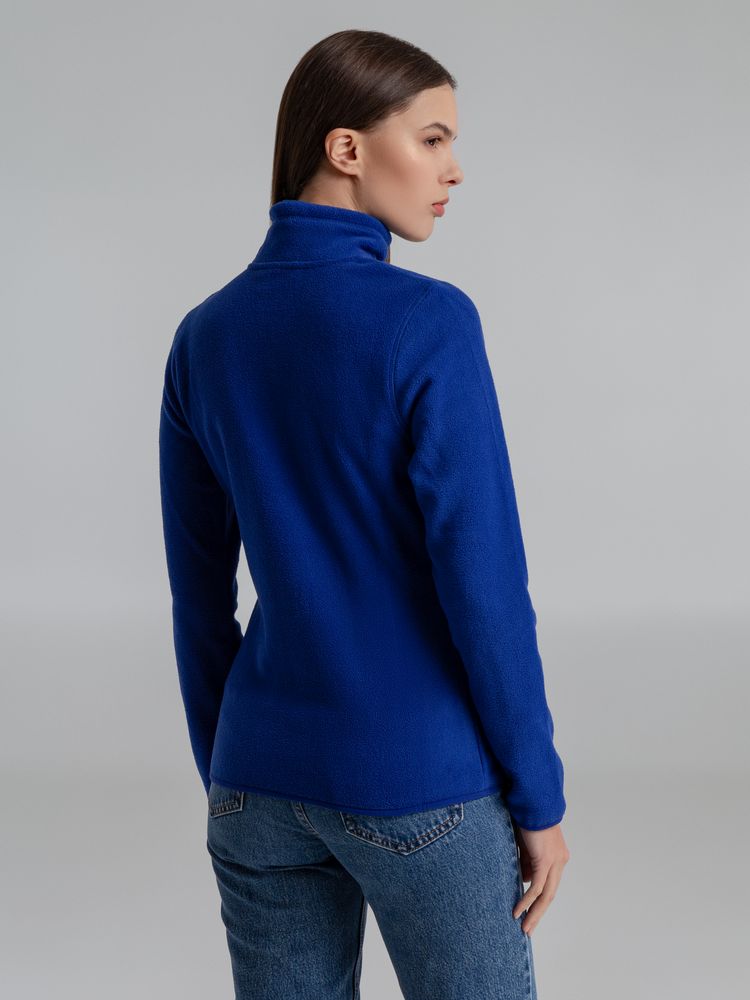 Толстовка флисовая женская Frontflip синяя / Миниатюра WWW (1000)