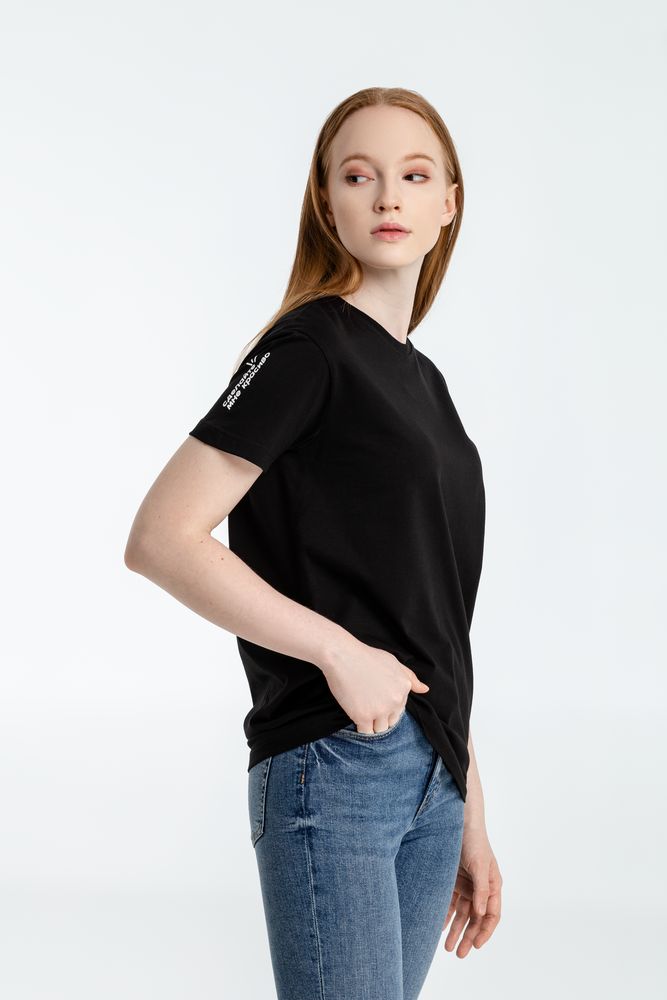 Футболка «Сделайте мне красиво», черная / Миниатюра WWW (1000)