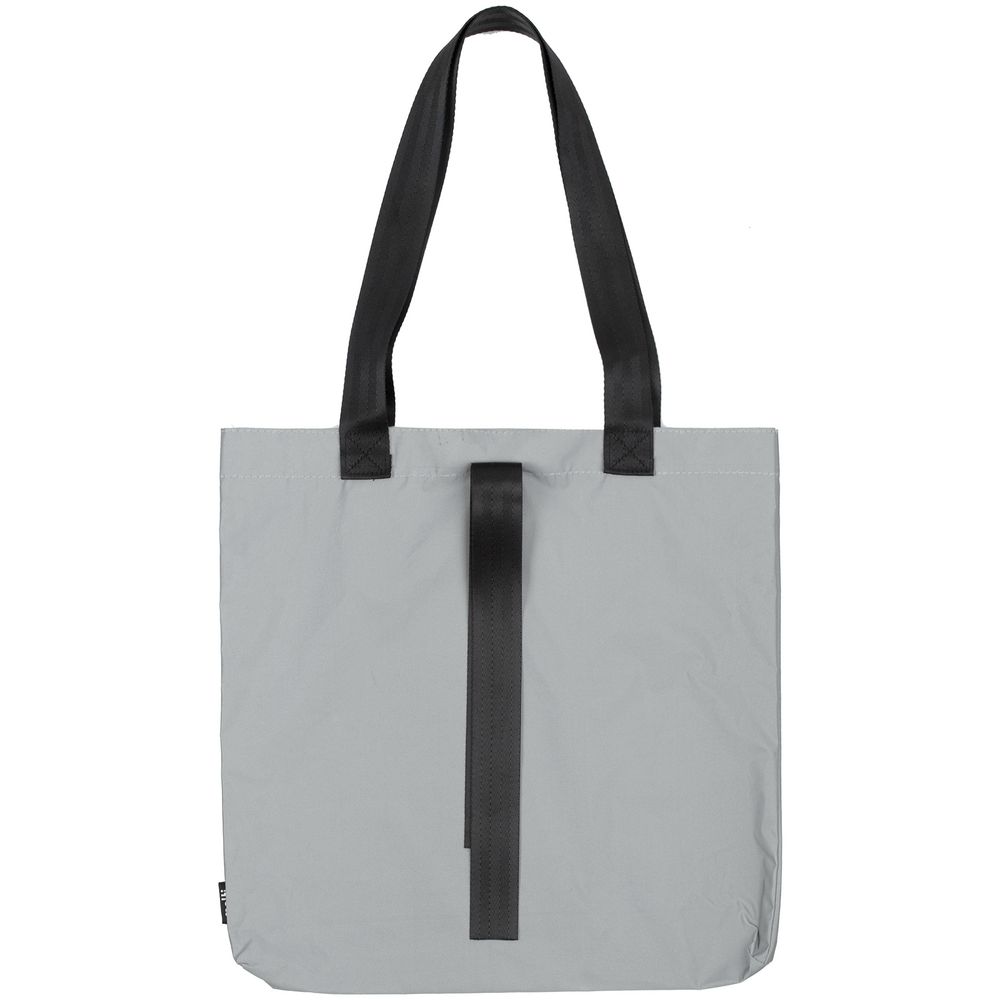 Шопер «Луч света» из светоотражающей ткани, серый / Миниатюра WWW (1000)