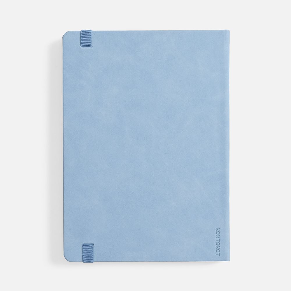 Ежедневник Urban Hard, недатированный, голубой / Миниатюра WWW (1000)