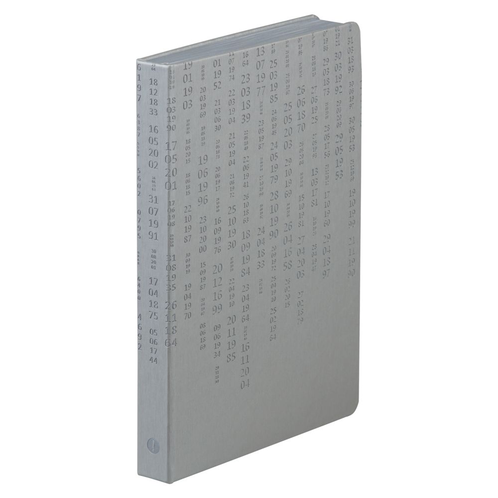 Ежедневник «Исторический», полудатированный, серебро / Миниатюра WWW (1000)