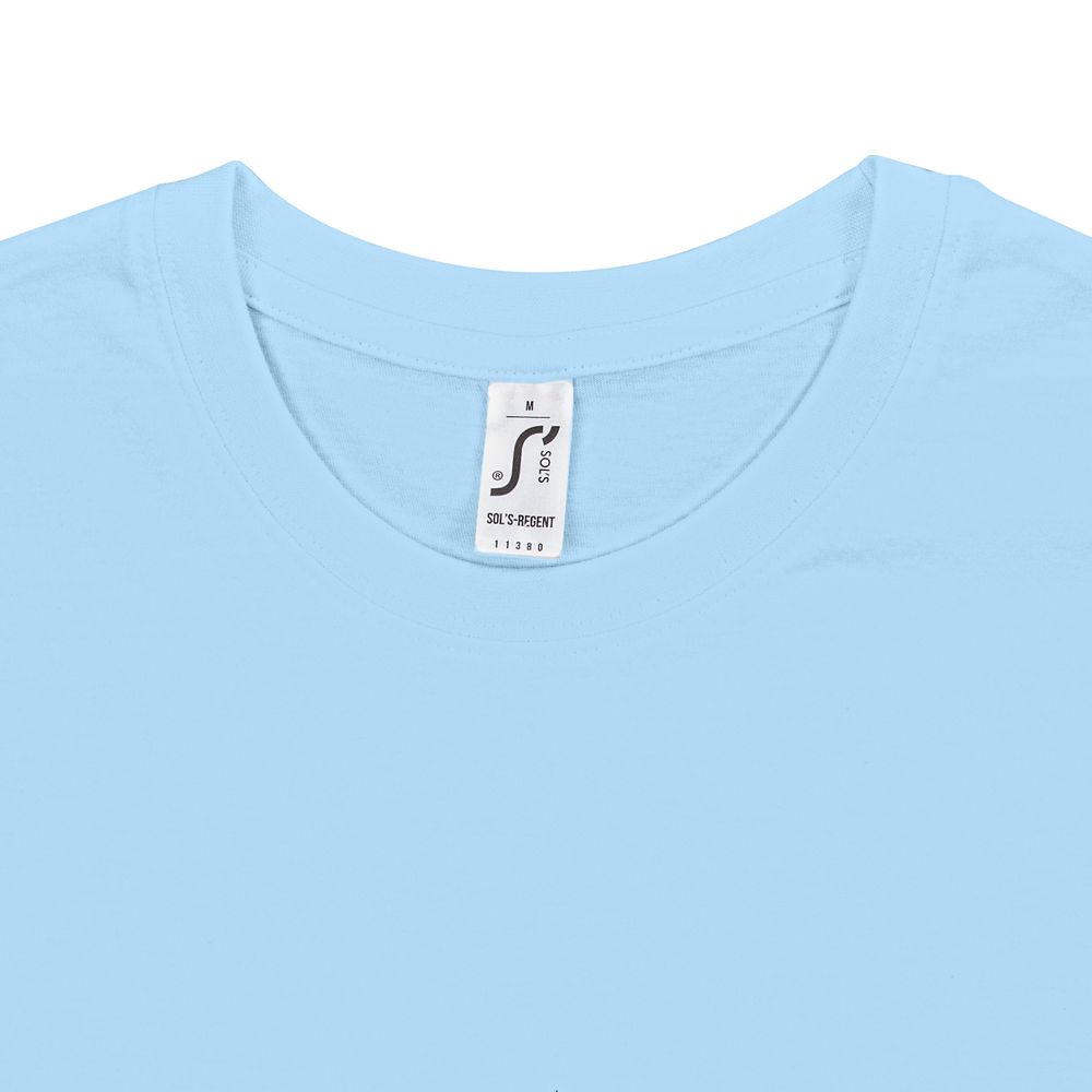 Футболка унисекс Regent 150, голубая / Миниатюра WWW (1000)