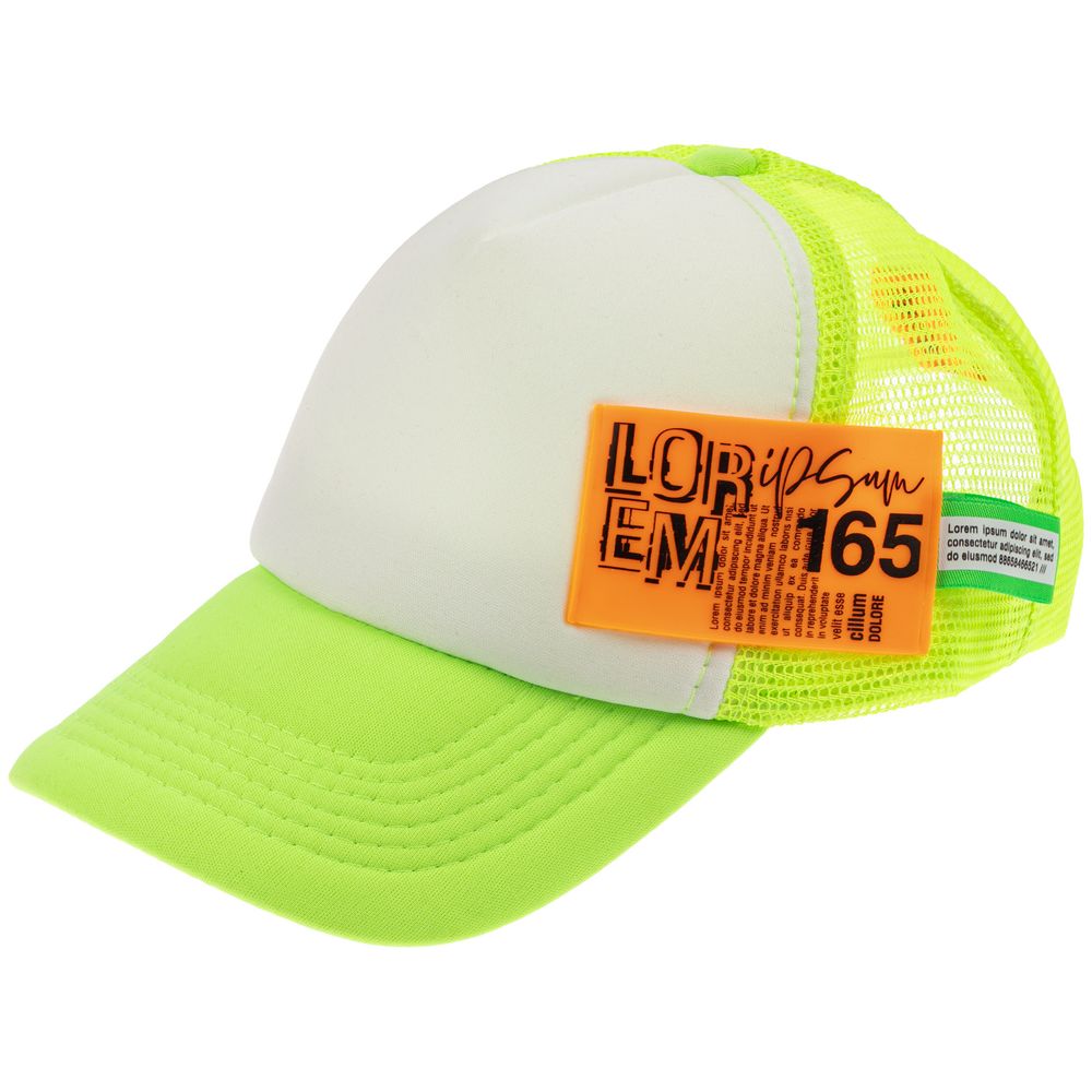 Лейбл тканевый Epsilon, S, зеленый неон / Миниатюра WWW (1000)