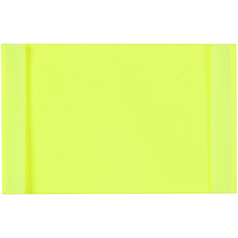 Лейбл тканевый Epsilon, XL, желтый неон / Миниатюра WWW (1000)