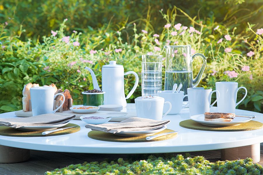 Набор Dine из 16 предметов, белый / Миниатюра WWW (1000)