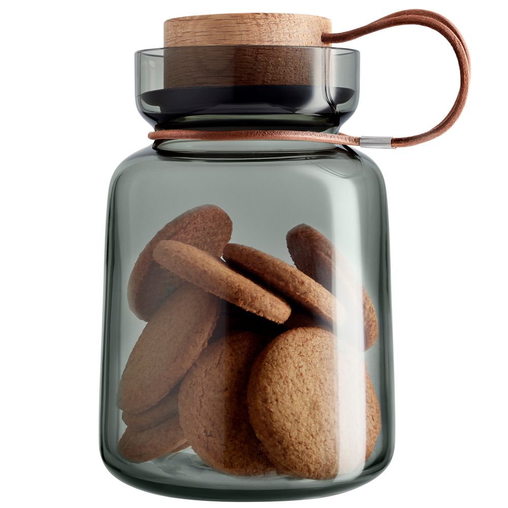 Банка для хранения Silhouette, серая / Миниатюра WWW (1000)