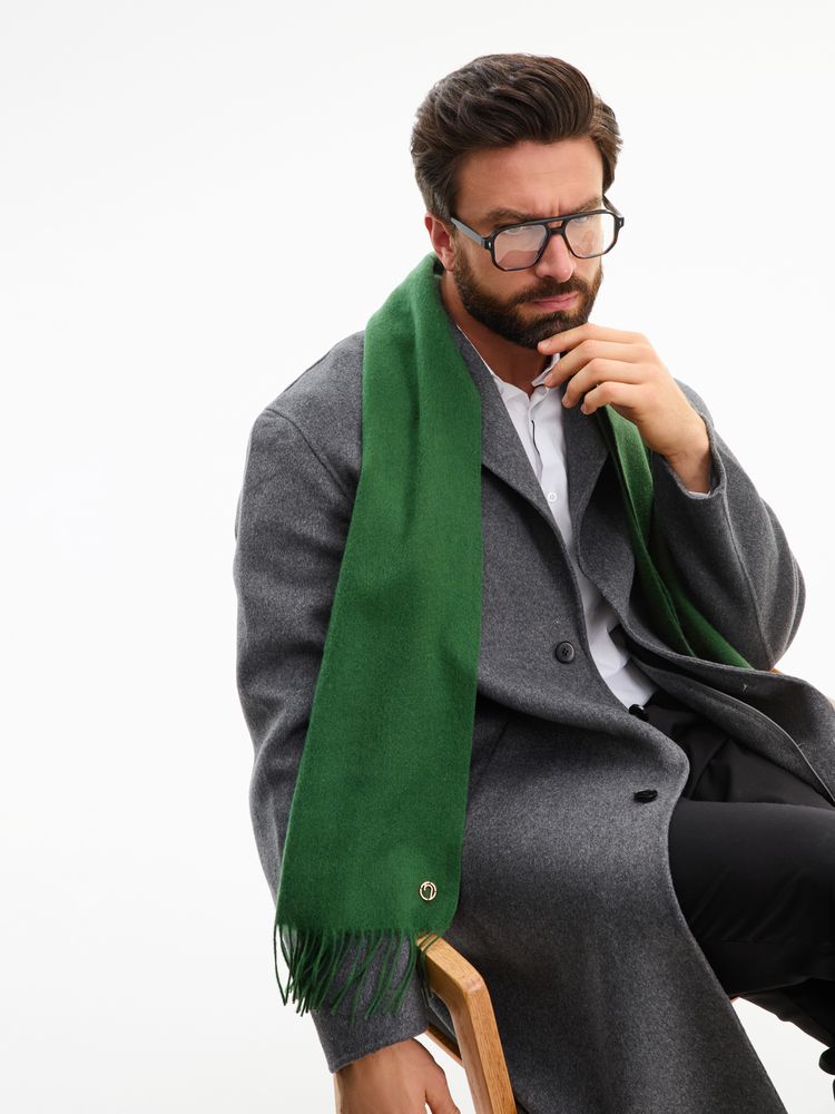 Шарф Noble, зеленый / Миниатюра WWW (1000)