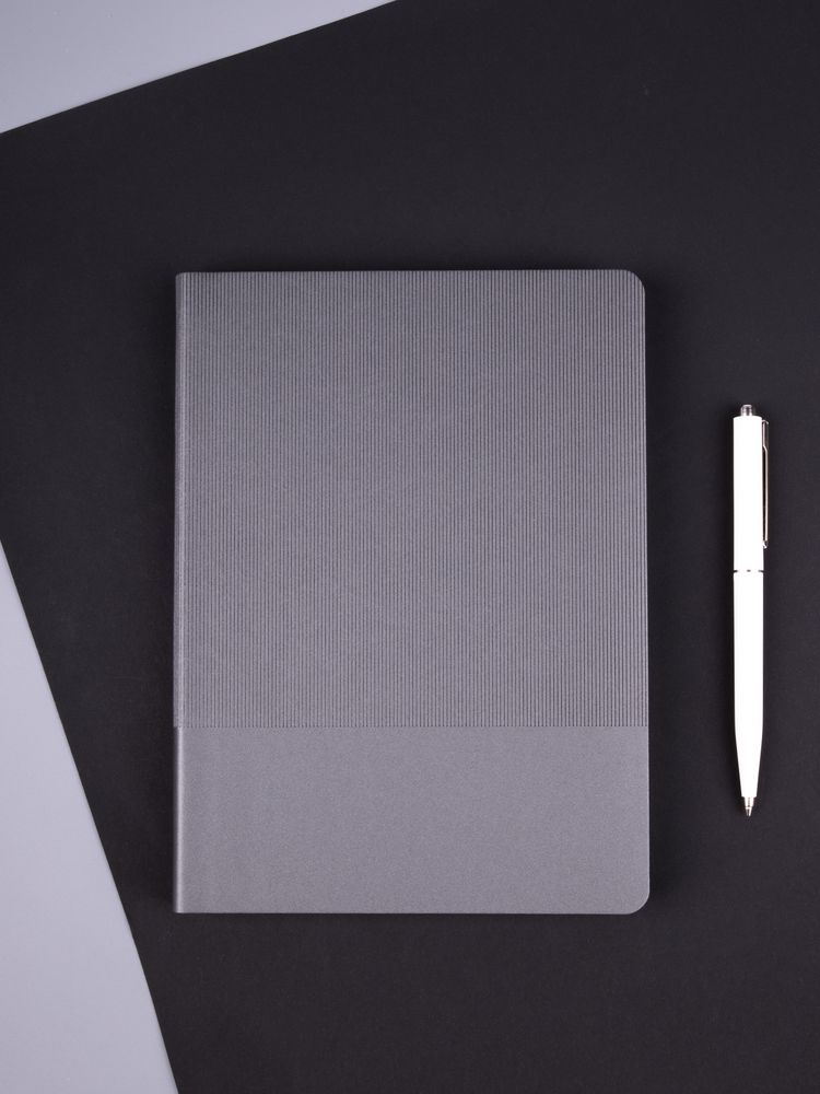 Ежедневник Vale, недатированный, серый / Миниатюра WWW (1000)