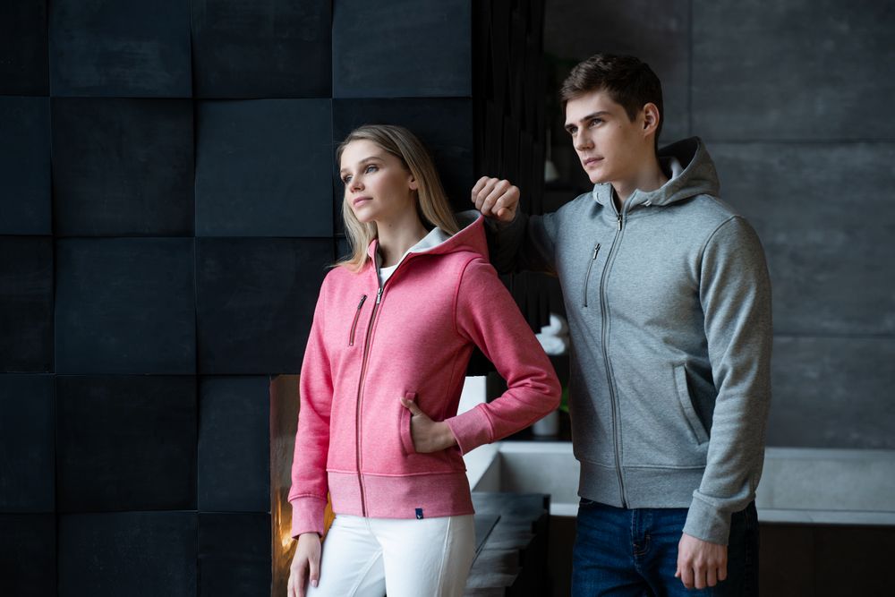 Толстовка женская Parkwick красный меланж / Миниатюра WWW (1000)