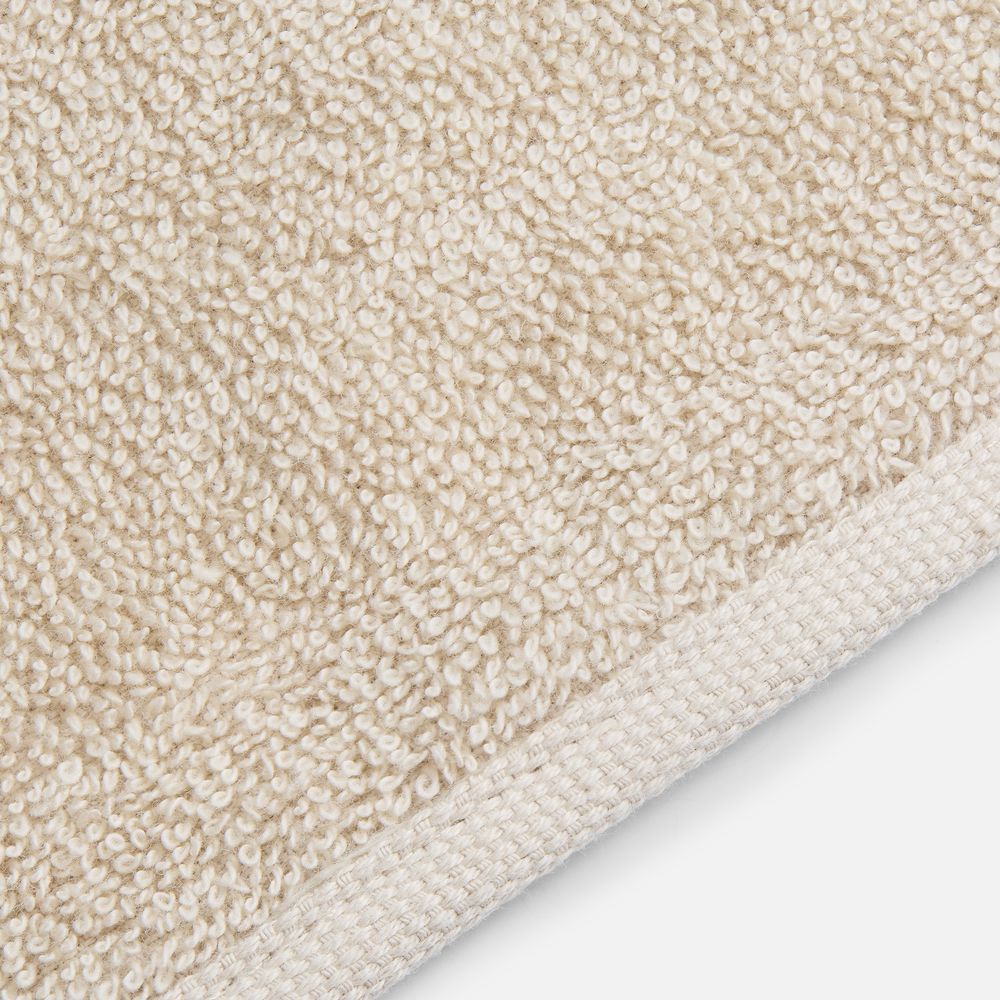 Полотенце махровое Hoya, среднее, бежевое / Миниатюра WWW (1000)