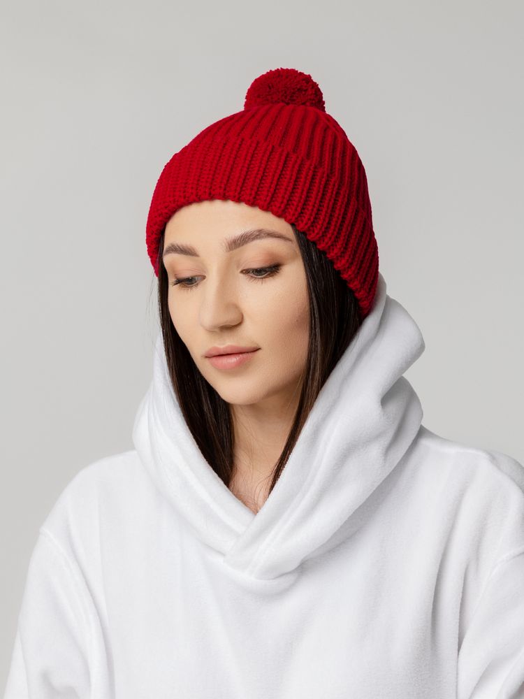 Шапка Nordvik, красная / Миниатюра WWW (1000)