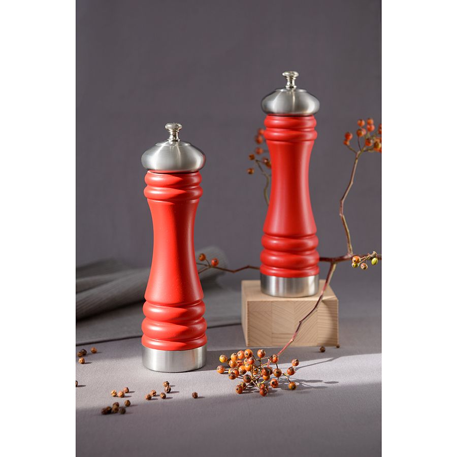 Мельница для перца Color Wood, большая, красная / Миниатюра WWW (1000)